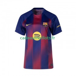 FC Barcelone Maillot avec flocage Domicile 2025-2026 ,Femme MC