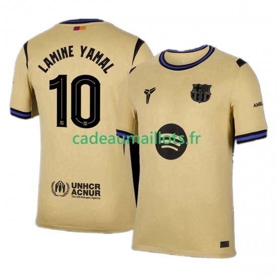 FC Barcelone Maillot avec flocage Lamine Yamal 10 UCL Extérieur 2025-2026 ,Homme MC