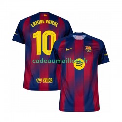 FC Barcelone Maillot avec flocage Lamine Yamal 10 Champions League Domicile 2025-2026 ,Homme MC