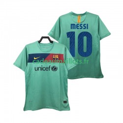 FC Barcelone Maillot avec flocage Lionel Messi 10 Rétro Extérieur 2010 2011 ,Homme MC