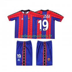 FC Barcelone Maillot avec flocage Lionel Messi 19 Rétro Domicile 2004 1988 ,Tenue Enfant MC
