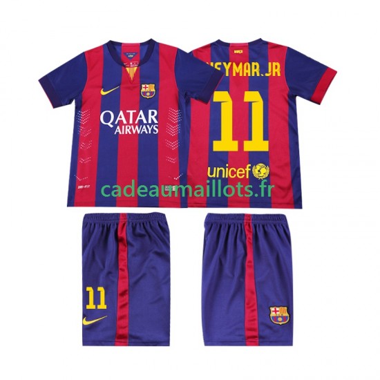 FC Barcelone Maillot avec flocage Neymar JR 11 Rétro Domicile 2014 2015 ,Tenue Enfant MC FC Barcelone Maillot avec flocage Neymar JR 11 Rétro Domicile 2014 2015 ,Tenue Enfant MC