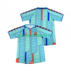 FC Barcelone Maillot avec flocage Rétro Extérieur 1996 2004 ,Homme MC