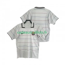 FC Barcelone Maillot avec flocage Rétro Extérieur 2008 1999 ,Homme MC