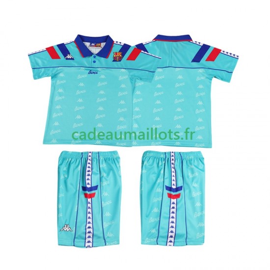 FC Barcelone Maillot avec flocage Rétro Extérieur 1992 1995 ,Tenue Enfant MC FC Barcelone Maillot avec flocage Rétro Extérieur 1992 1995 ,Tenue Enfant MC