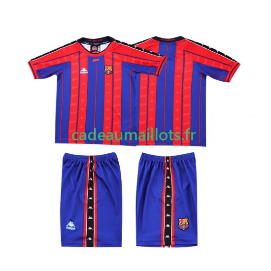 FC Barcelone Maillot avec flocage Rétro Domicile 2004 1988 ,Tenue Enfant MC