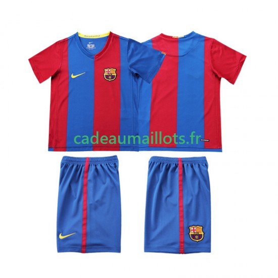 FC Barcelone Maillot avec flocage Rétro Domicile 2006 2007 ,Tenue Enfant MC FC Barcelone Maillot avec flocage Rétro Domicile 2006 2007 ,Tenue Enfant MC
