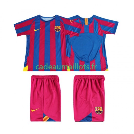 FC Barcelone Maillot avec flocage Champions League Rétro Domicile 1998 2006 ,Tenue Enfant MC FC Barcelone Maillot avec flocage Champions League Rétro Domicile 1998 2006 ,Tenue Enfant MC
