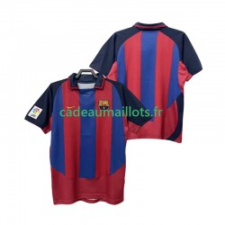 FC Barcelone Maillot avec flocage Rétro Domicile 2008 1999 ,Homme MC