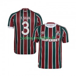 Fluminense Maillot avec flocage Thiago Silva 3 Domicile 2025-2026 ,Homme MC