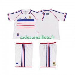 France Maillot avec flocage Rétro Extérieur 1988 ,Tenue Enfant MC