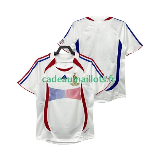 France Maillot avec flocage Rétro Extérieur 2006 ,Homme MC
