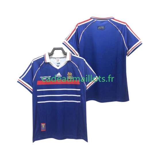 France Maillot avec flocage Rétro Domicile 1988 ,Homme MC