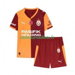 Galatasaray Maillot avec flocage Domicile 2025-2026 ,Tenue Enfant MC