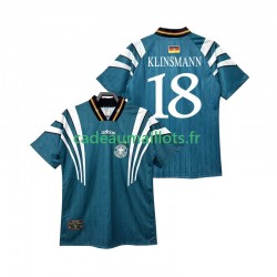 Allemagne Maillot avec flocage KLINSMANN 18 Rétro Extérieur 1996 ,Homme MC