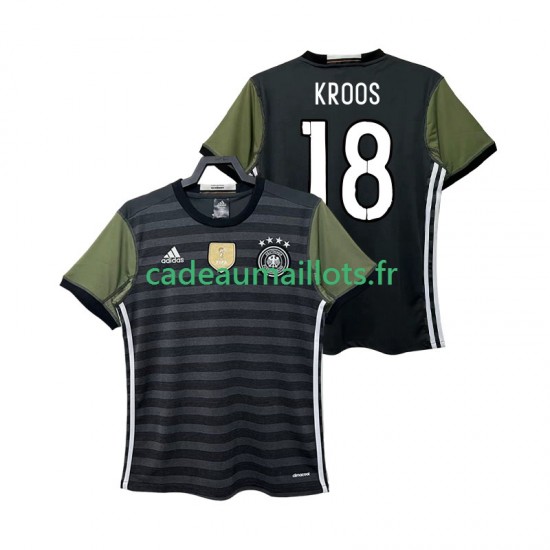 Allemagne Maillot avec flocage KROOS 18 Rétro Extérieur 2016 ,Homme MC