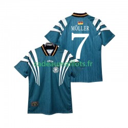Allemagne Maillot avec flocage MOLLER 7 Rétro Extérieur 1996 ,Homme MC