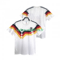 Allemagne Maillot avec flocage Rétro Domicile 1990 ,Homme MC