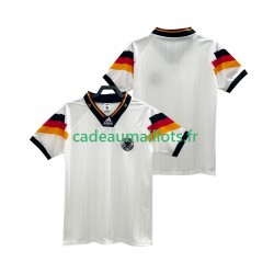 Allemagne Maillot avec flocage Rétro Domicile 1992 ,Homme MC
