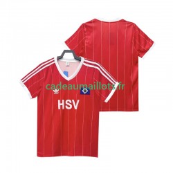 Hamburger SV Maillot avec flocage Rétro Extérieur 1983 1984 ,Homme MC