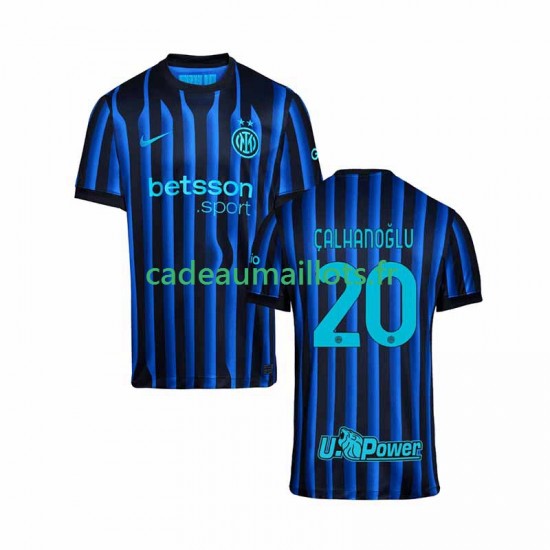 Inter Milan Maillot avec flocage Hakan Calhanoglu 20 Domicile 2025-2026 ,Homme MC