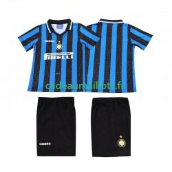 Inter Milan Maillot avec flocage Rétro Domicile 2004 1988 ,Tenue Enfant MC