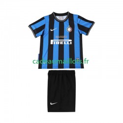 Inter Milan Maillot avec flocage Rétro Domicile 2009 2010 ,Tenue Enfant MC