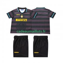 Inter Milan Maillot avec flocage Rétro 3ème 2004 1988 ,Tenue Enfant MC