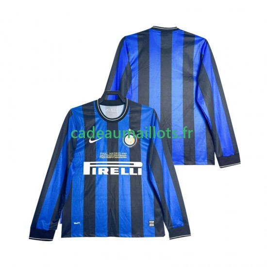 Inter Milan Maillot avec flocage Rétro Domicile 2009 2010 ,Homme ML