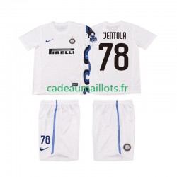Inter Milan Maillot avec flocage VENTOLA 78 Rétro Extérieur 2010 2011 ,Tenue Enfant MC