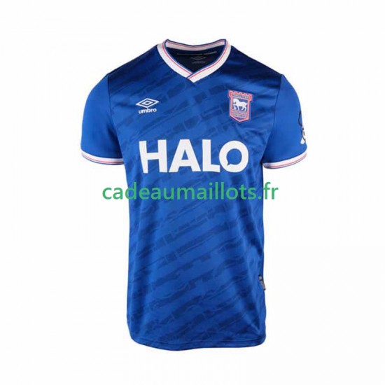 Maillot avec flocage Ipswich Town Domicile 2025-2026 ,Homme MC