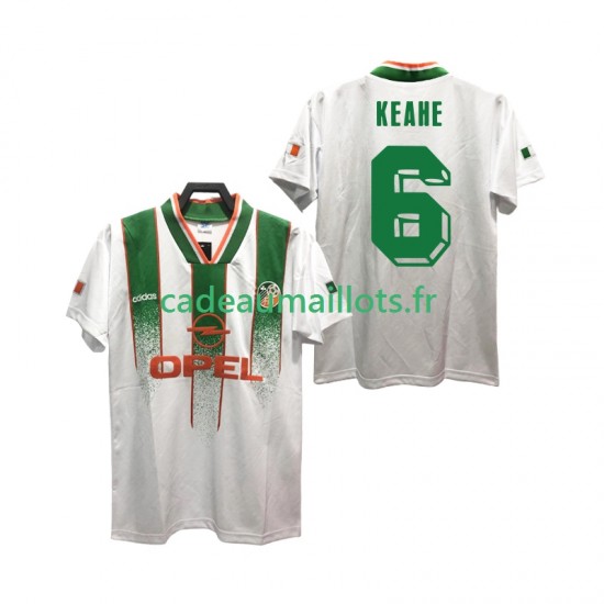 Irlande Maillot avec flocage KEAHE 6 Rétro Extérieur 1994 ,Homme MC