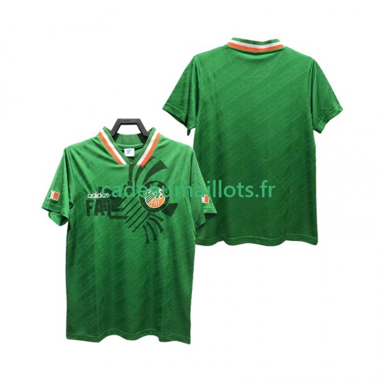 Irlande Maillot avec flocage Rétro Domicile 1994 ,Homme MC