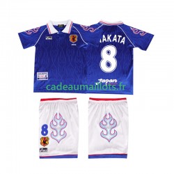 Japon Maillot avec flocage NAKATA 8 Rétro Domicile 1988 ,Tenue Enfant MC