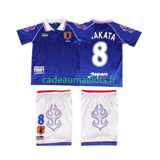 Japon Maillot avec flocage NAKATA 8 Rétro Domicile 1988 ,Tenue Enfant MC