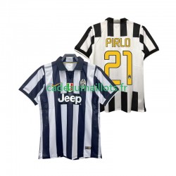 Juventus Maillot avec flocage Andrea Pirlo 21 Rétro Domicile 2014 2015 ,Homme MC