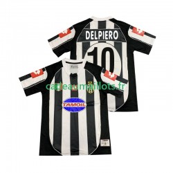 Juventus Maillot avec flocage DEL PIERO 10 Rétro Domicile 2010 2008 ,Homme MC