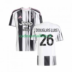 Juventus Maillot avec flocage Douglas Luiz 26 Domicile 2025-2026 ,Homme MC