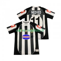 Juventus Maillot avec flocage NEDVED 11 Rétro Domicile 2010 2008 ,Homme MC