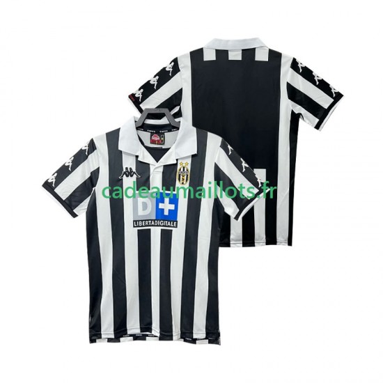 Juventus Maillot avec flocage Rétro Domicile 2002 2022 ,Homme MC