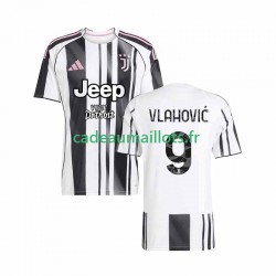Juventus Maillot avec flocage Vlahovic 9 Domicile 2025-2026 ,Homme MC