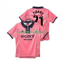 Juventus Maillot avec flocage ZIDANE 21 Rétro Extérieur 2004 1988 ,Homme MC