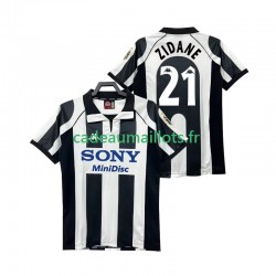 Juventus Maillot avec flocage ZIDANE 21 Rétro Domicile 2004 1988 ,Homme MC