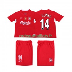 Liverpool Maillot avec flocage ALONSO 14 LWP Rétro Domicile 1999 1998 ,Homme MC