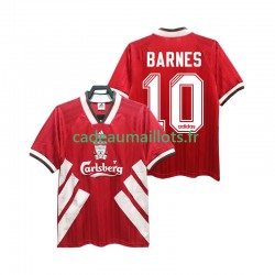 Liverpool Maillot avec flocage BARNES 10 Rétro Domicile 1993 1995 ,Homme MC