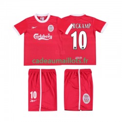 Liverpool Maillot avec flocage BERGKAMP 10 LWP Rétro Domicile 2004 1988 ,Tenue Enfant MC