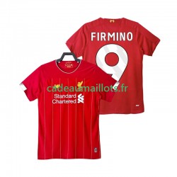 Liverpool Maillot avec flocage FIRMINO 9 Rétro Domicile 2019 2020 ,Homme MC