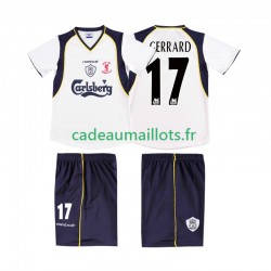 Liverpool Maillot avec flocage GERRARD 17 LWP Rétro Extérieur 2011 2010 ,Homme MC