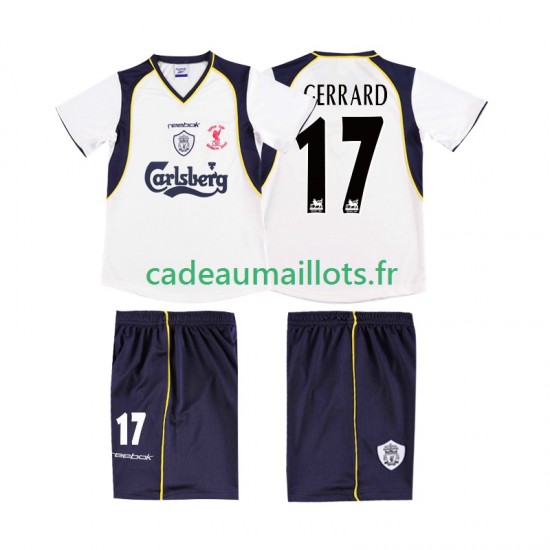 Liverpool Maillot avec flocage GERRARD 17 LWP Rétro Extérieur 2011 2010 ,Homme MC