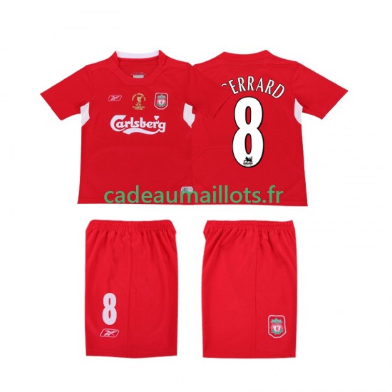 Liverpool Maillot avec flocage GERRARD 8 LWP Rétro Domicile 1999 1998 ,Homme MC